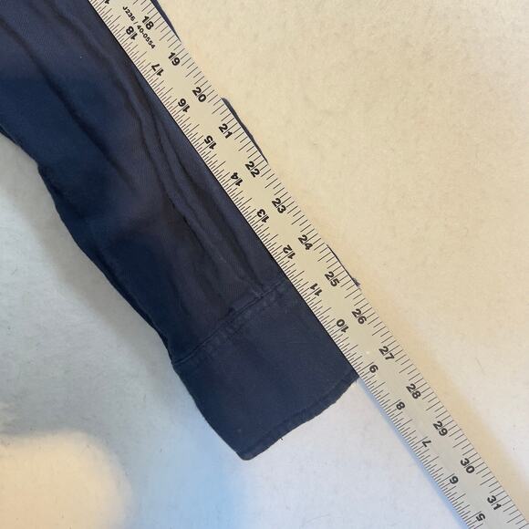 American Eagle Outfitter Shirt Men 2XL Vintage Fit Marble Snap Buttons Flannel - Picture 6 of 11